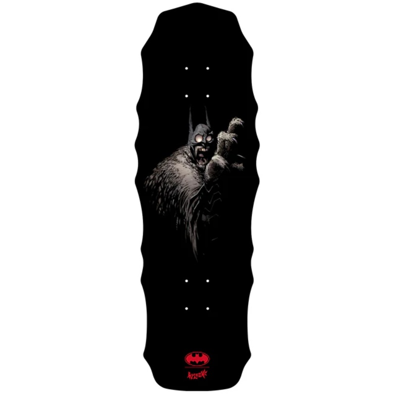 Welcome x Batman Batmonster on Widow Black Dip 10″ Skateboard Deck
