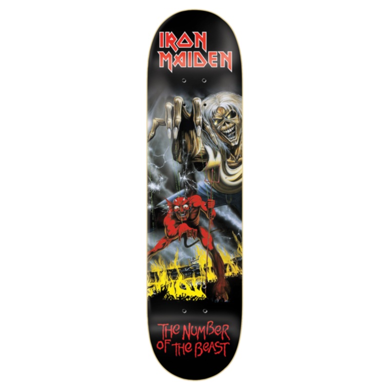 ZERO X IRON MAIDEN NUMBER OF THE BEAST DECK 8″