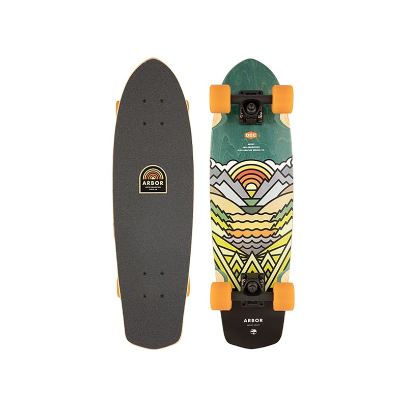Arbor Cruiser Artist Pocket Rocket 27″ Complete