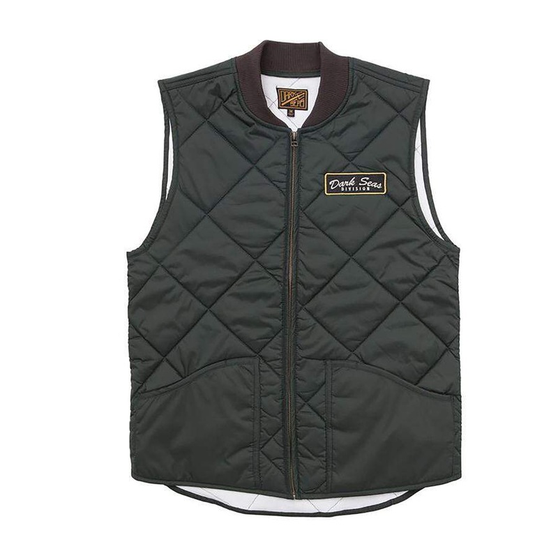 DARK SEAS RAMON VEST GREEN MED