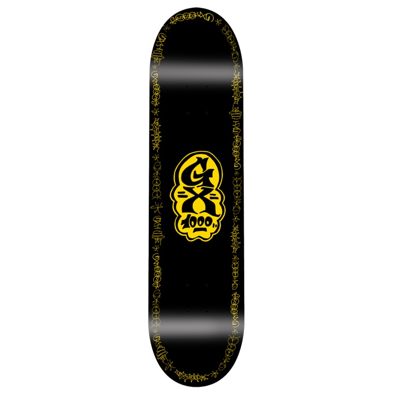 GX-1000 – Sketch Black – 8.375 – Skateboard Deck