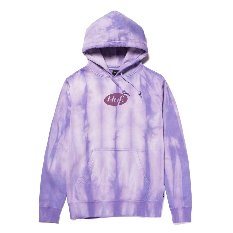 HUF SWEATER REALAX TIEDYE VIOLET SMALL