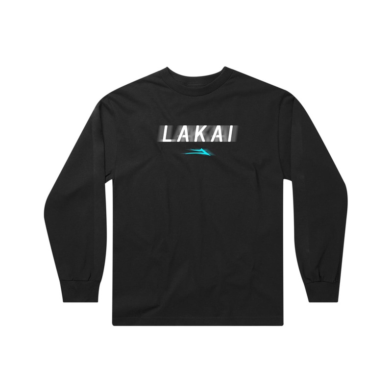 Lakai Blur Long Sleeve Tee – Black S Black