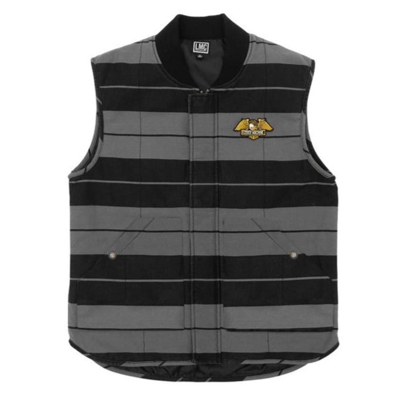 LOSER MACHINE CONDOR II VEST CHARCOAL/BLACK MED