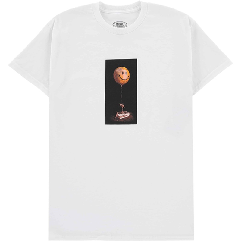 REAL HAPPY SS WHITE S