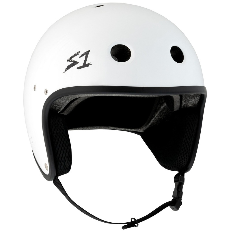 S1 Retro Lifer E-Helmet – White Gloss X-Small (20.5″) White None