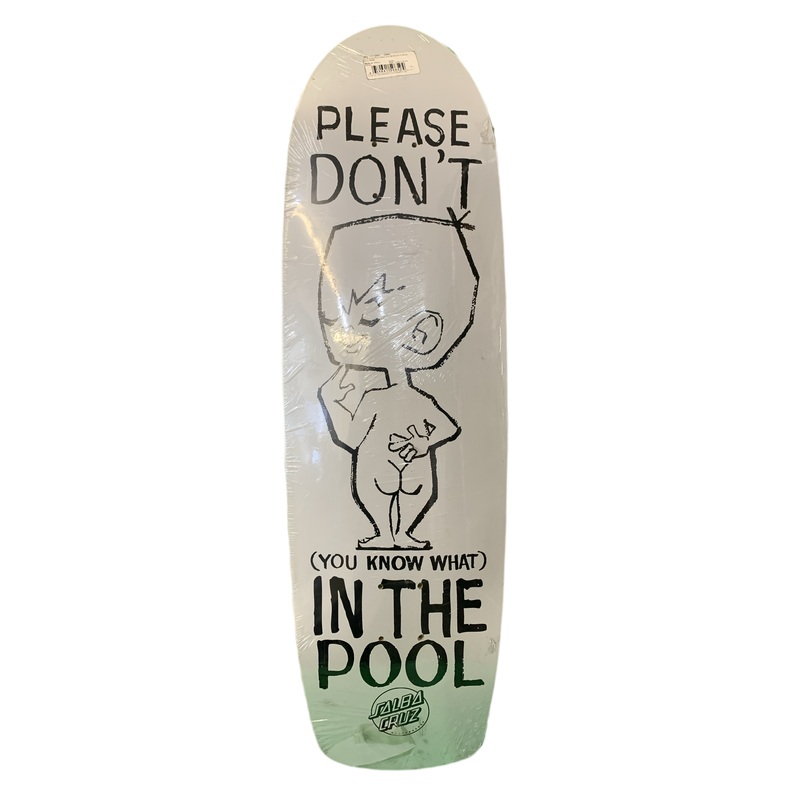 Santa Cruz Salba No P in the Pool 9.5″ Classic Skateboard Deck
