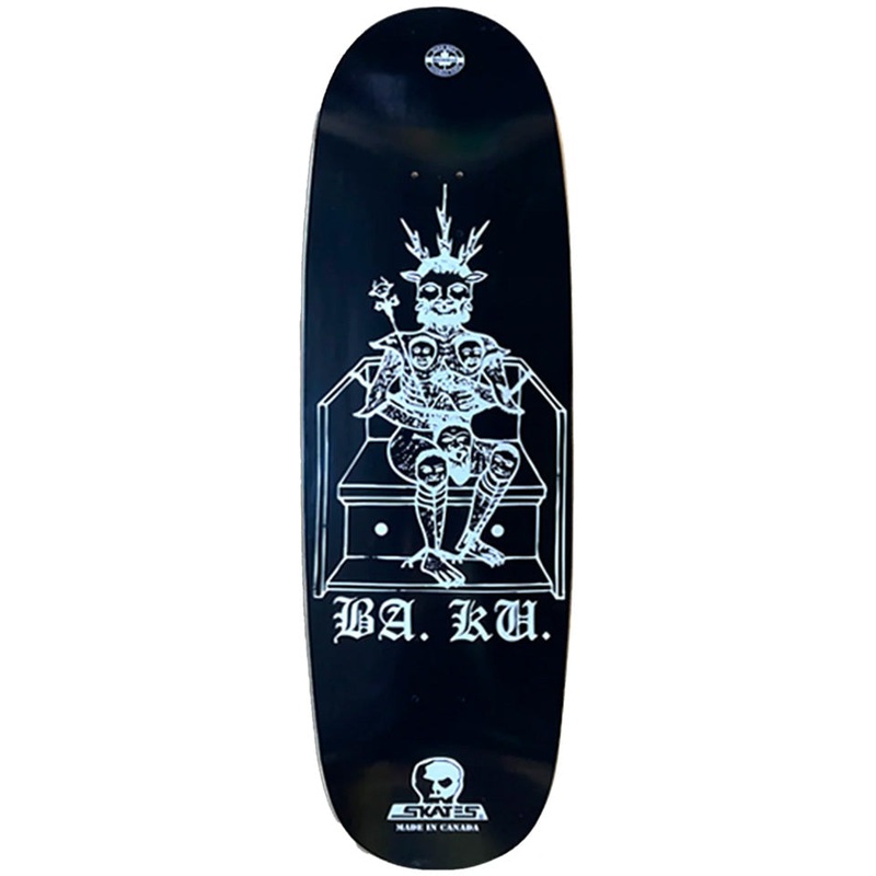 SKULL SKATES DECK BAKU THRONE FOOTBALL SHAPE (10″) 10″