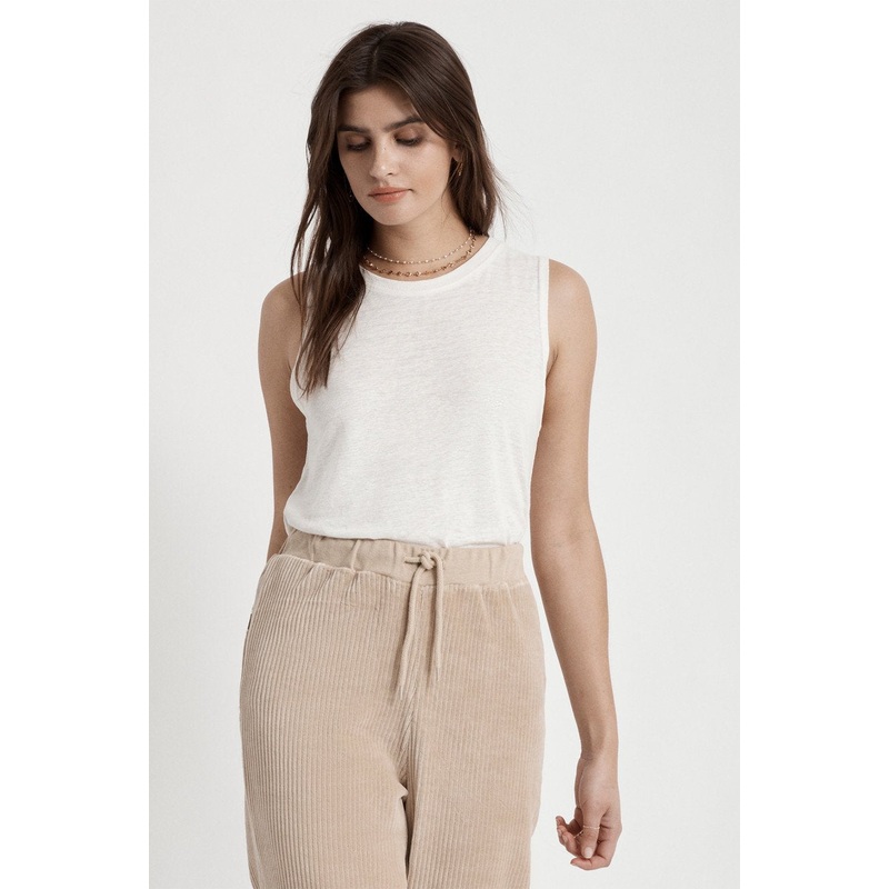 BRIXTON MONTAUK TANK TOP OFF WHITE X-SMALL