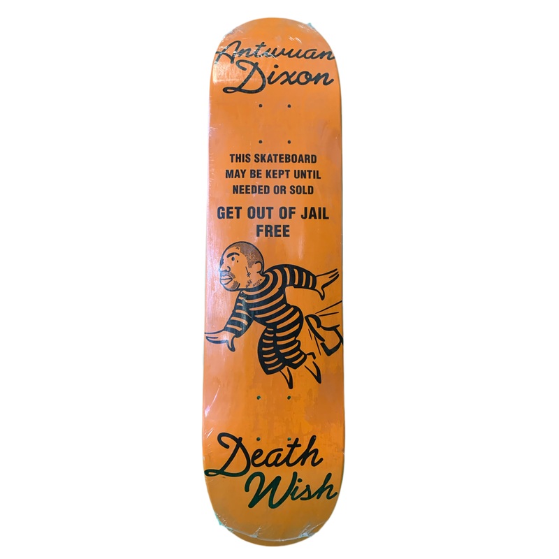 Deathwish Antwuan Dixon Get Out Of Jail Free 7.8″ Classic Skateboard Deck