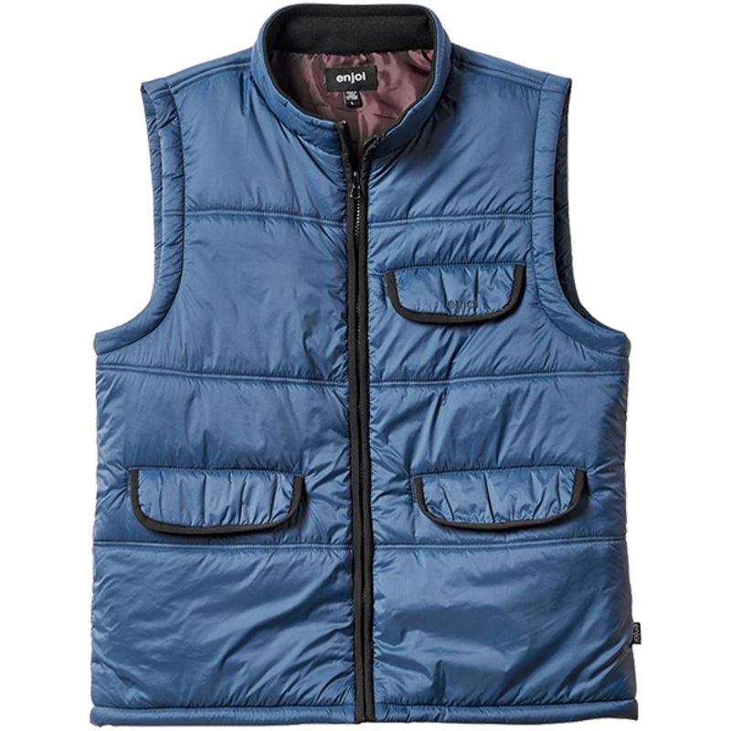 ENJOI TITANIC VEST ASPHALT BLACK S