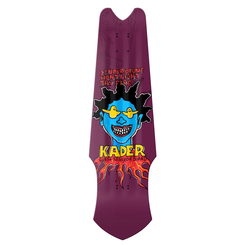 Krooked – Kader Guest – Triplane – Skateboard Deck