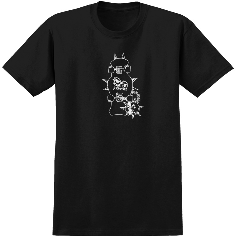 KROOKED MACE TEE BLACK SMALL