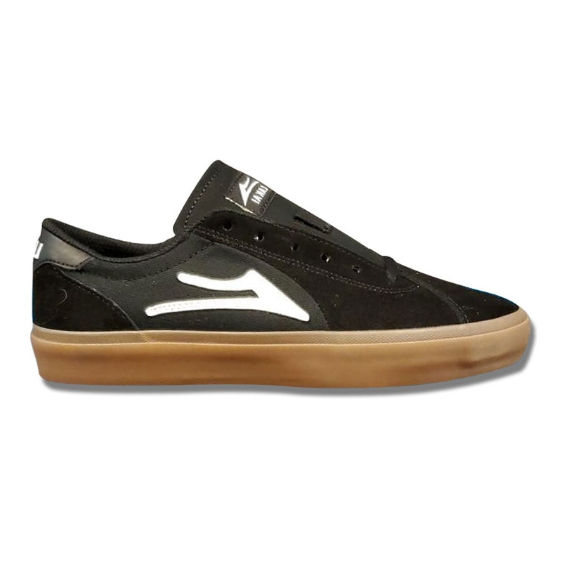Lakai Shoes Flaco II – Black/Gum Suede 6 Black