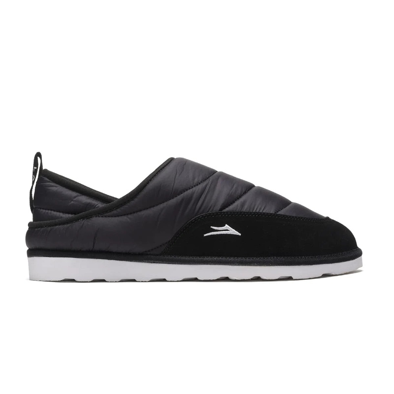 Lakai Shoes Owen Slipper – Black Polyester M Black