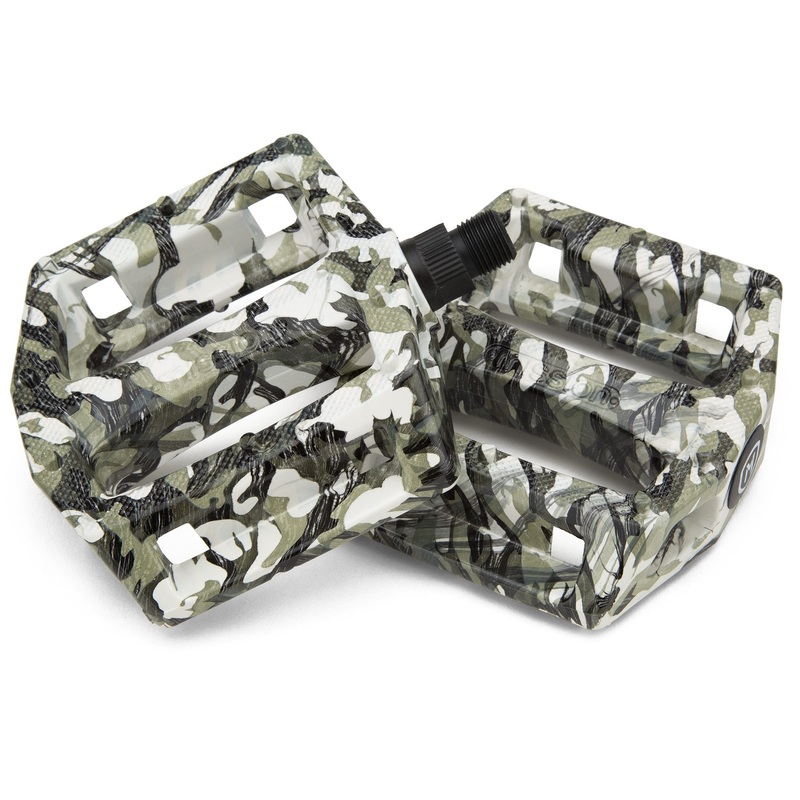 Mission BMX Impulse PC Pedals – Arctic Camo