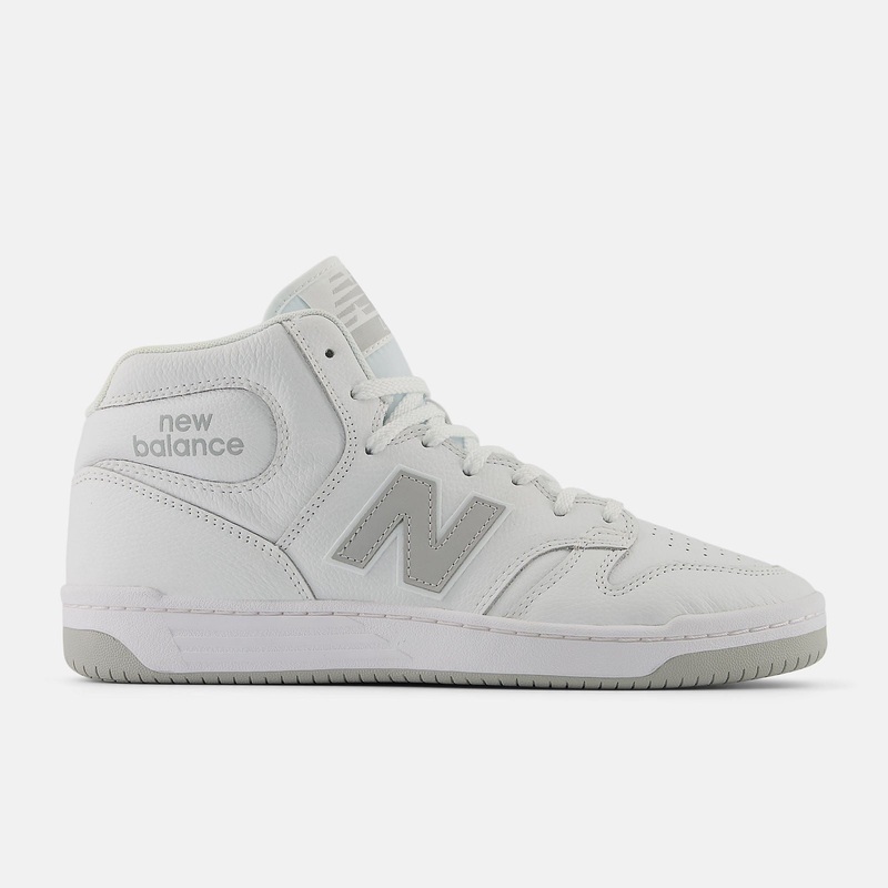 NEW BALANCE 480 HIGH WHITE/GREY 8