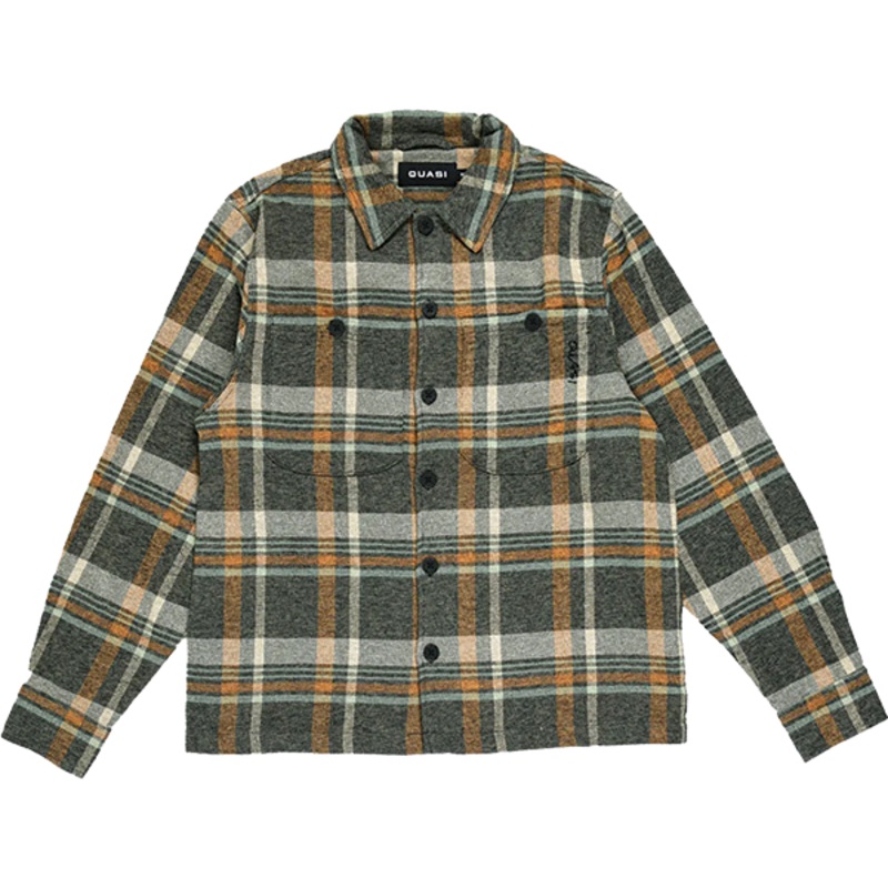 QUASI NAOMI LS BUTTON-UP XX-HARVEST PLAID