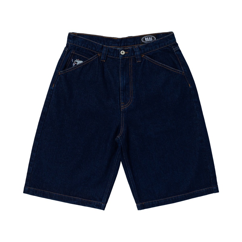 Real Street Cleaner Shorts 30 Dark Wash