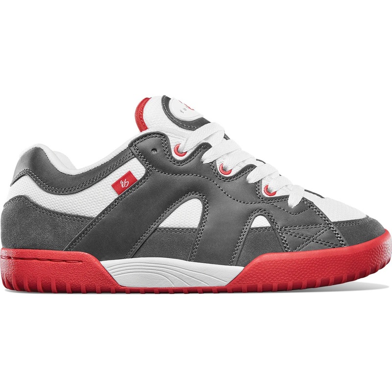 S Shoes One Nine 7 – Grey/White/Red 7.5 Grey