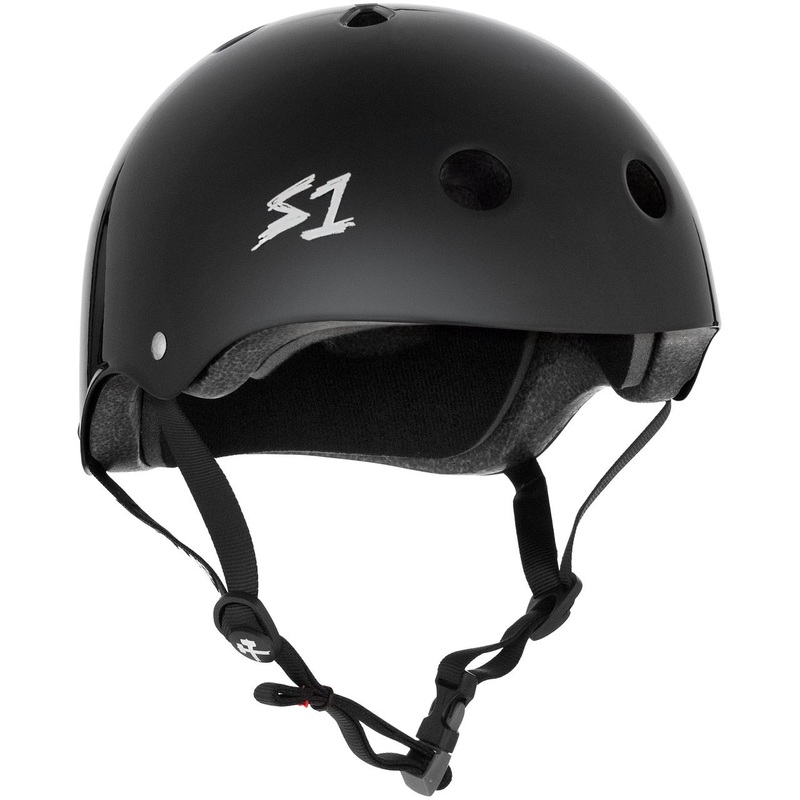 S1 Mega Lifer Helmet – Black Gloss X-Small (22.5″) Black