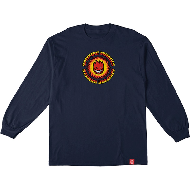 SF OG FIREBALL LS NAVY/RED S
