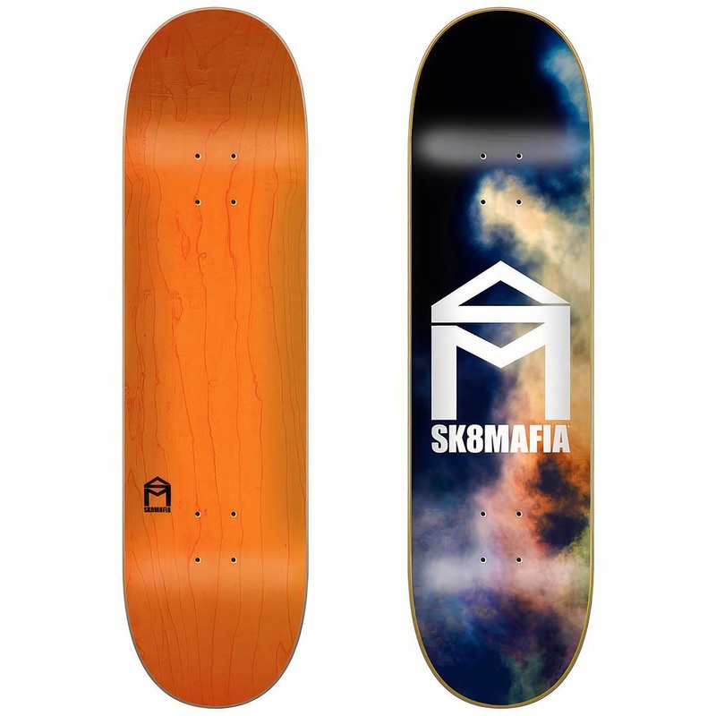 SK8MAFIA DECK HOUSE LOGO MIST (8.38″) 8.38″