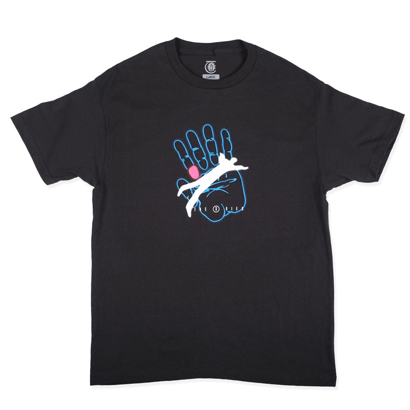 THEORIES OUT THERE TEE BLACK MEDIUM