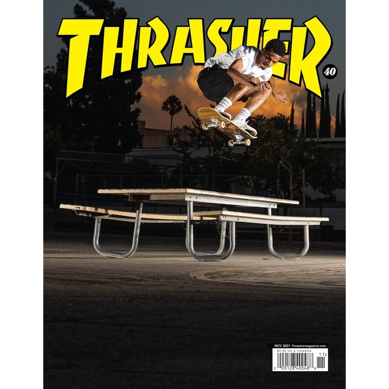 THRASHER MAGAZINE NOVEMBER 2021
