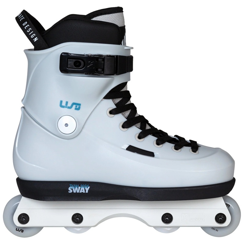 USD Sway 58 XXIV Aggressive Inline Skates Complete – Grey/Black 5.5-6