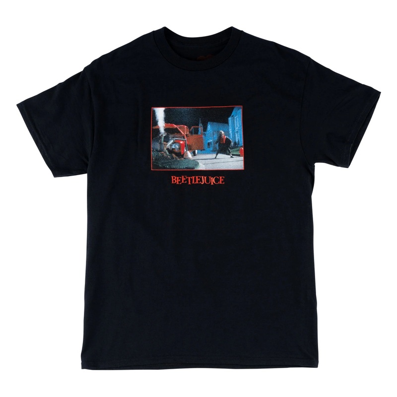 Welcome x Beetlejuice Tombstone Tee – Black M