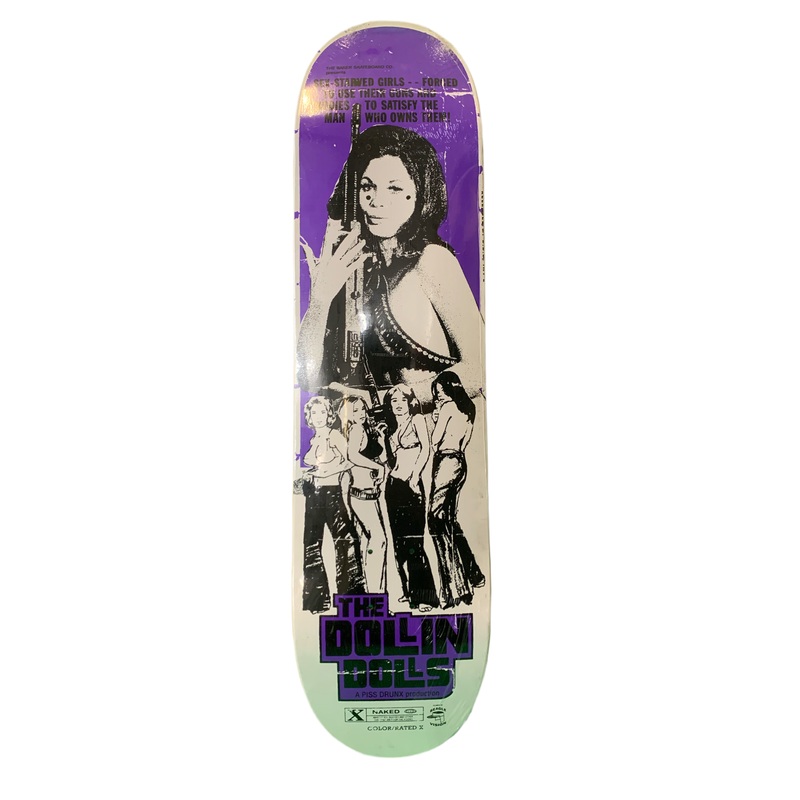 Baker Dustin Dollin The Dollin Girls 8″ Classic Skateboard Deck