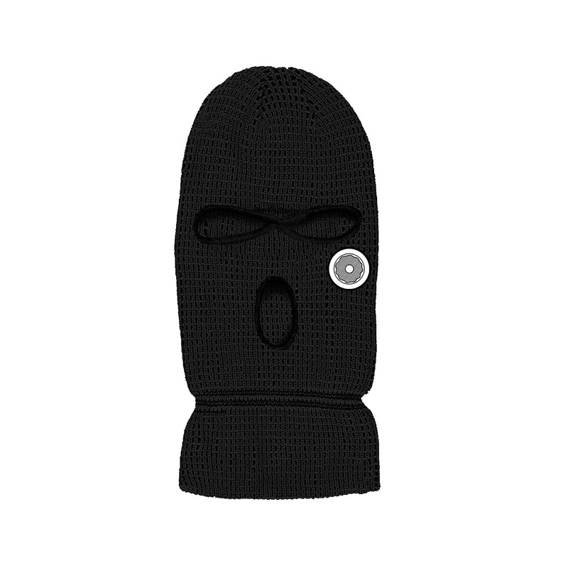 DS ICON GANG – 3 HOLE BALACLAVA – BLACK