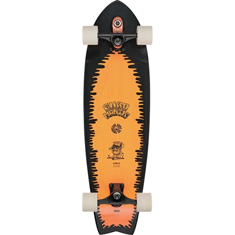 GLB CHROMANTIC SURFSKATE COMP- LIGHTNING LOG 9.5″x33.0″