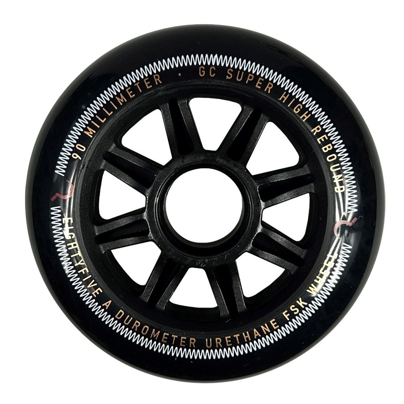 Ground Control SHR Wheels 90mm 85a – Black (Set of 4)