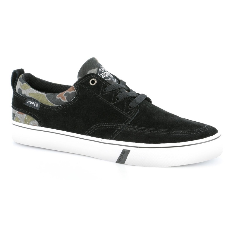 Huf Shoes Ramondetta Pro – Jet Black/Camo 6.5 Black