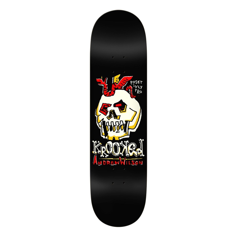 Krooked Andrew Wilson Postvly Pro Deck 8.5″