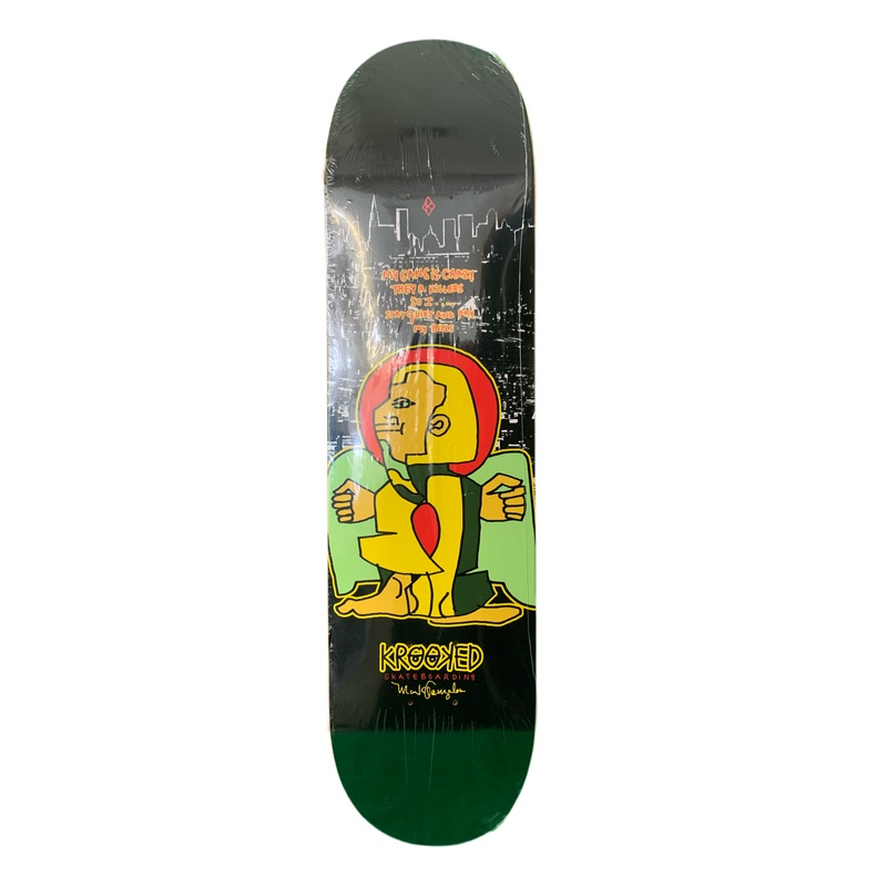 Krooked Mark Gonzales “My Gang is Crazy” 7.75″ Classic Skateboard Deck