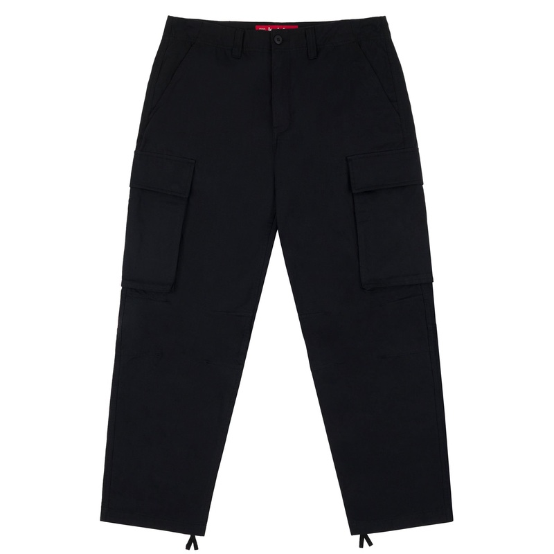 LOVIAH PARATROOPER CARGO PANTS BLACK 30