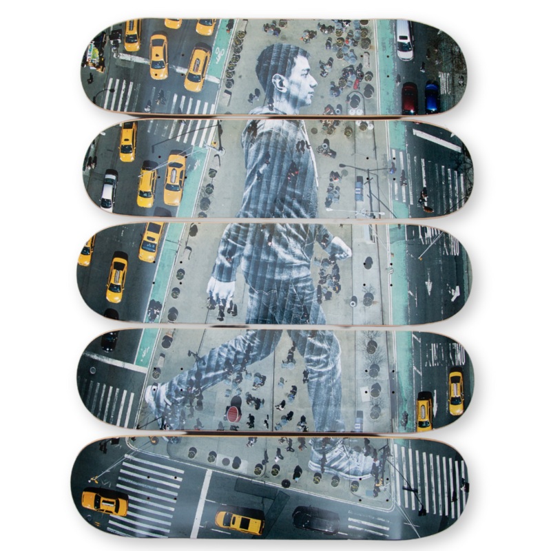 Migrants, Walking New York City, New York, USA, 2015