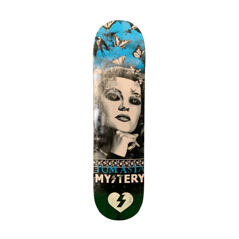 Mystery Tom Asta Dada Butterflies 7.625″ Classic Skateboard Deck