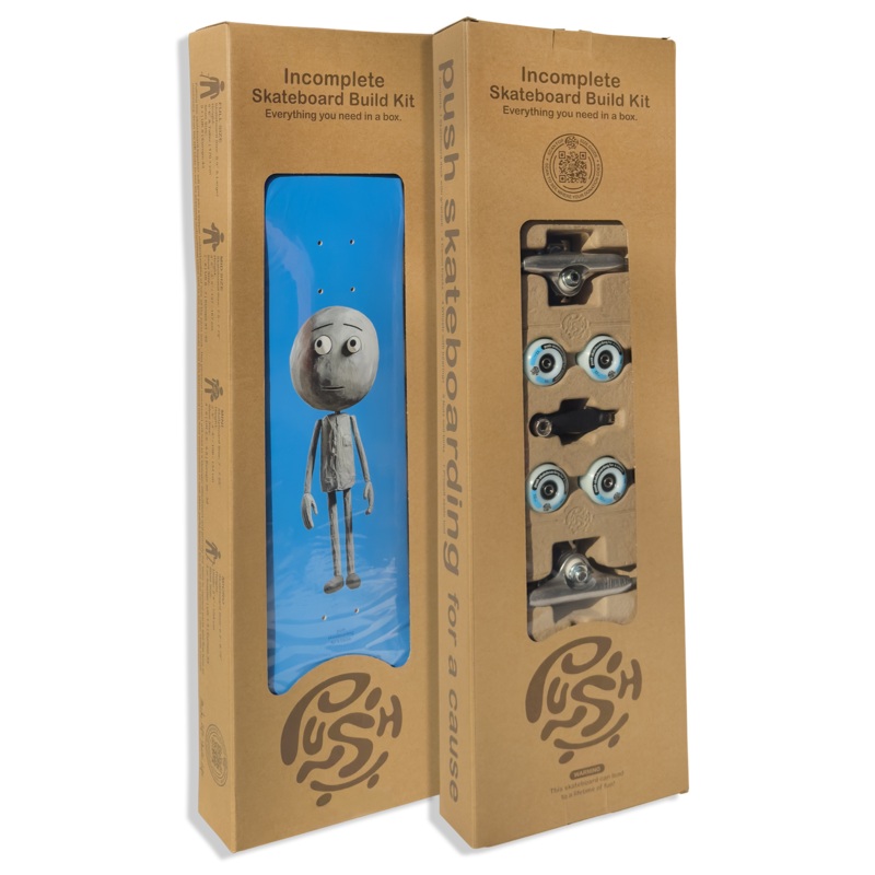 PUSH BUILD KIT CONCRETE GUY IN- COMPLETE (7.75″) 7.75″