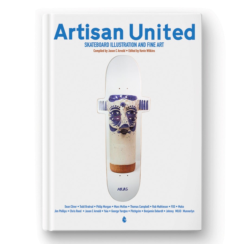 SANTA CRUZ ARTISAN UNITED SKATEBOARD ILLISTRATION AND FINE ART BOOK