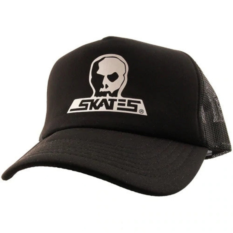 SKULL SKATES HORSE FOAM MESH TRUCKER CAP BLACK