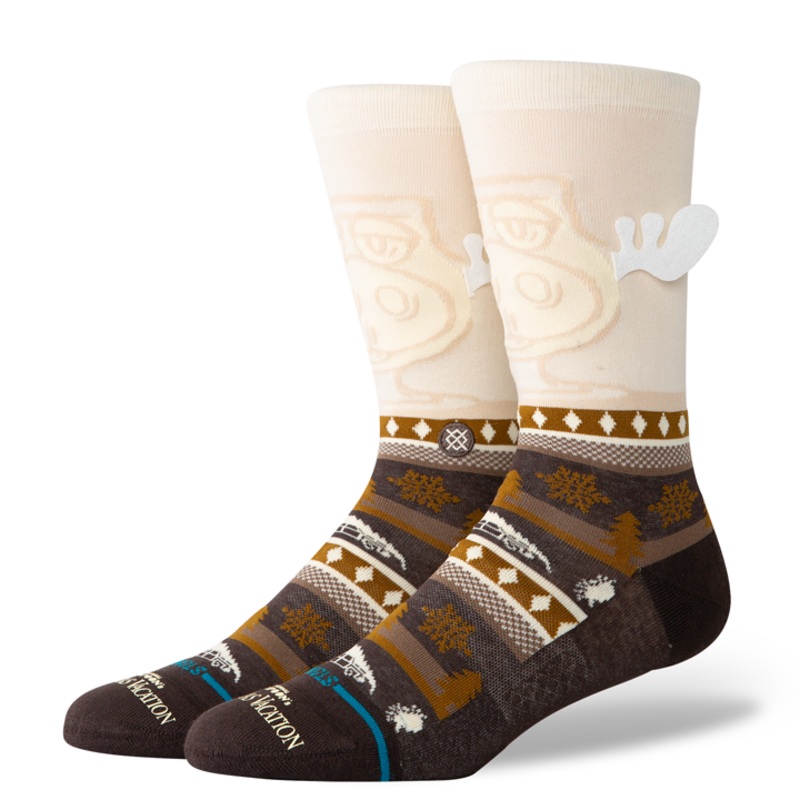 STANCE SOCKS CHRISTMAS VACATION HAVE SOME EGGNOG MEDIUM