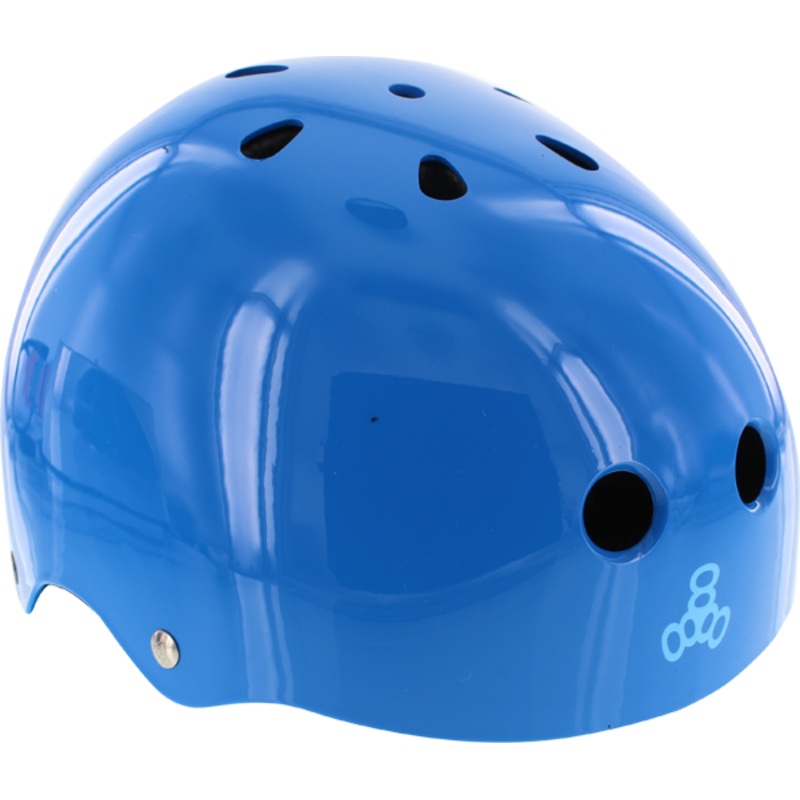 T8 LIL 8 HELMET GLOSS cpsc BLUE