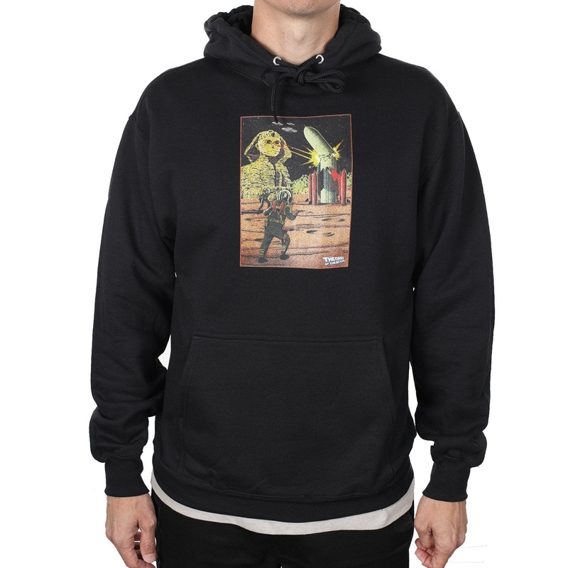 THEORIES BEYOND PULLOVER BLACK MED