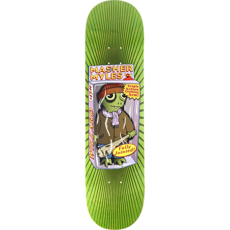 TOY MACHINE DECK WILLARD TOY DOLLS (8.25″) 8.25″