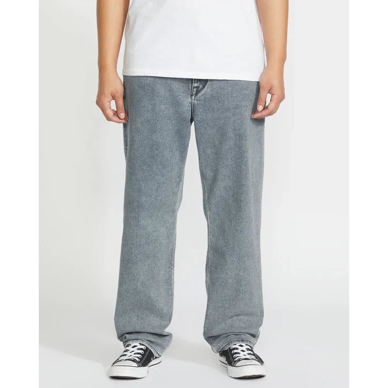 Volcom Modown Tapered Ash Blue Denim Jeans 28