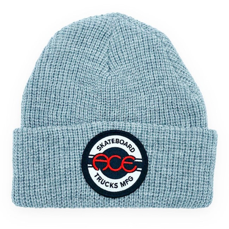 Ace Skateboard Trucks – Gray Seal Patch – Beanie